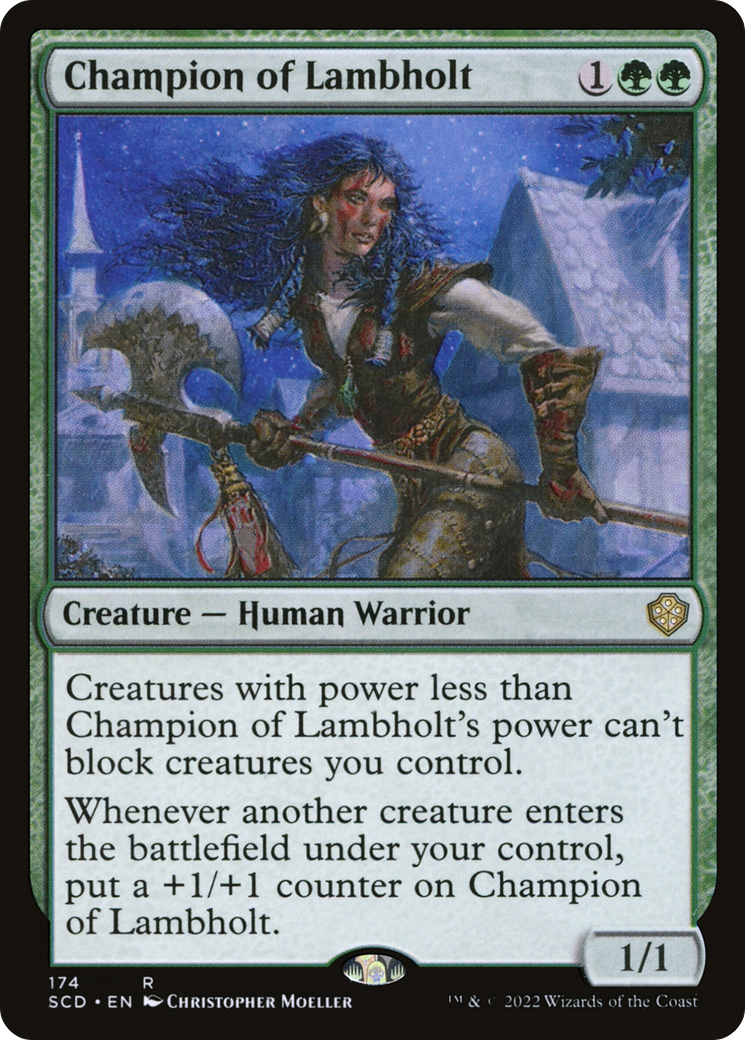 Champion of Lambholt [Starter Commander Decks] | Empire Gaming NC