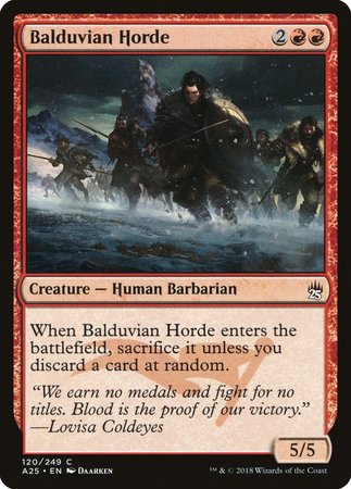 Balduvian Horde [Masters 25] | Empire Gaming NC