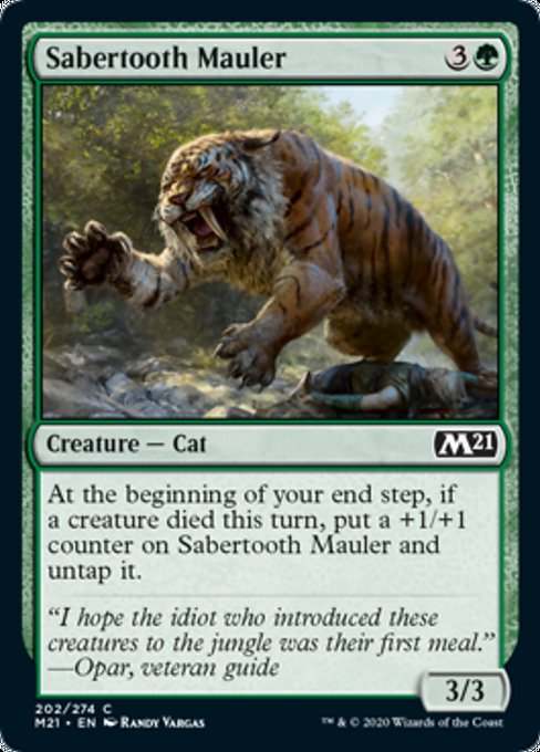 Sabertooth Mauler [Core Set 2021] | Empire Gaming NC