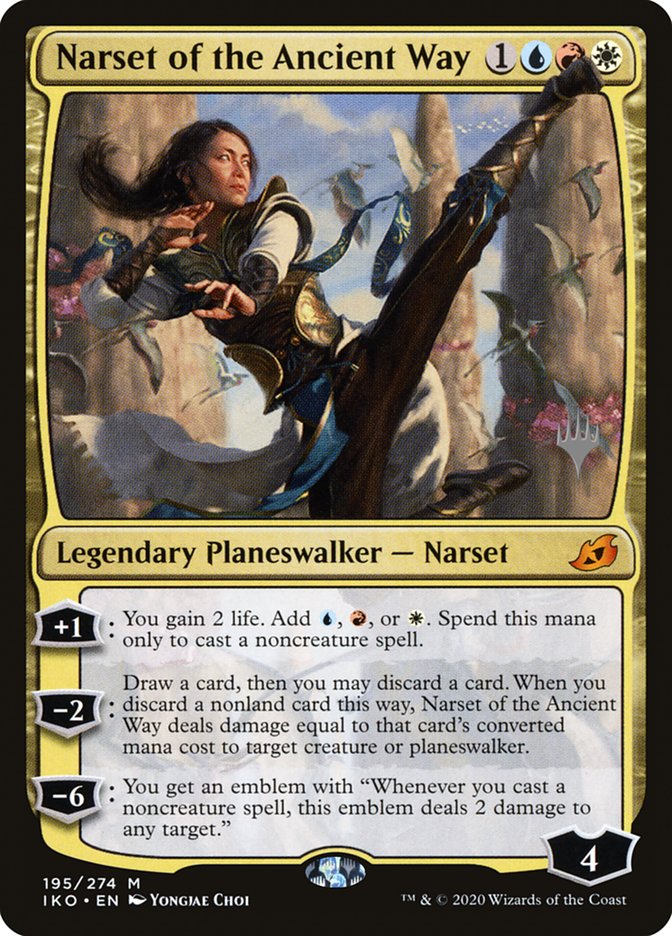 Narset of the Ancient Way (Promo Pack) [Ikoria: Lair of Behemoths Promos] | Empire Gaming NC