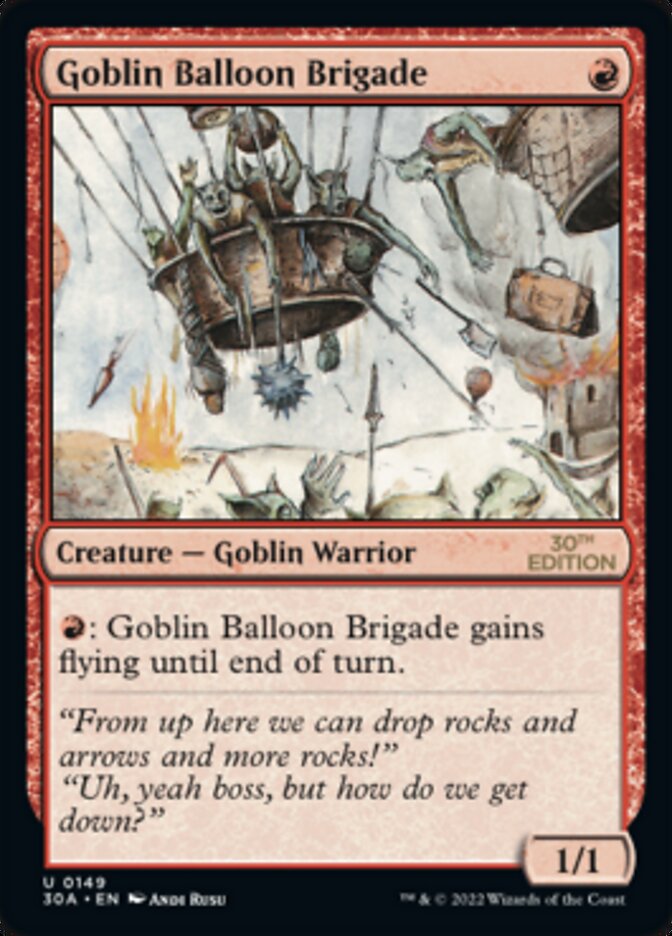 Goblin Balloon Brigade [30th Anniversary Edition] | Empire Gaming NC