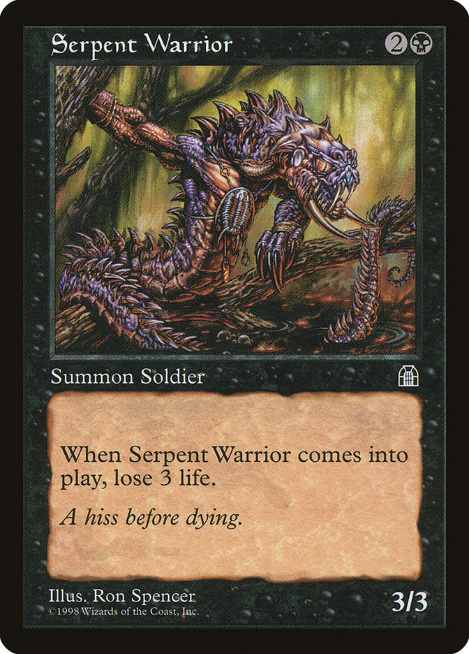 Serpent Warrior [Stronghold] | Empire Gaming NC