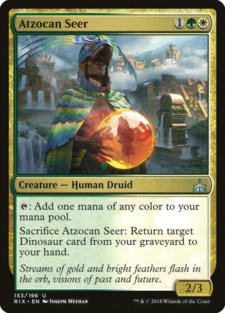 Atzocan Seer [Rivals of Ixalan] | Empire Gaming NC