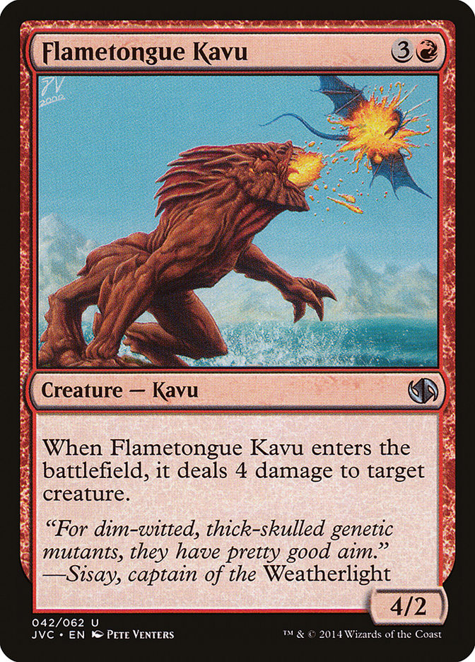 Flametongue Kavu [Duel Decks Anthology] | Empire Gaming NC