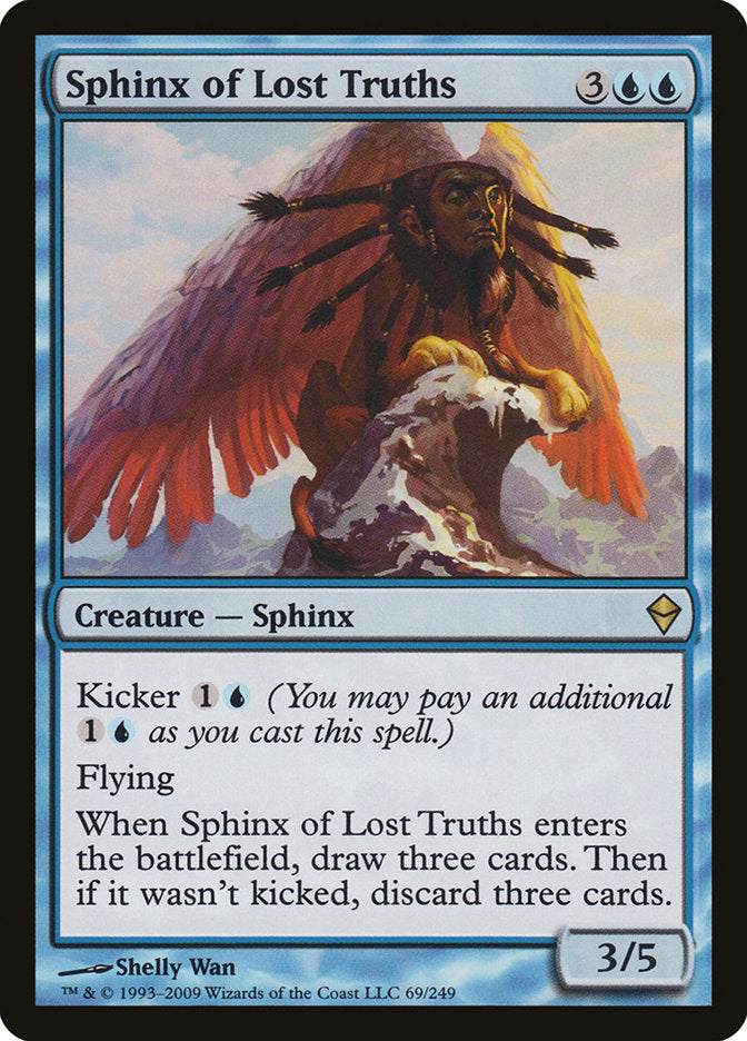 Sphinx of Lost Truths [Zendikar] | Empire Gaming NC