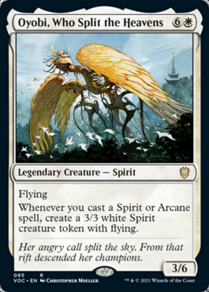 Oyobi, Who Split the Heavens [Innistrad: Crimson Vow Commander] | Empire Gaming NC