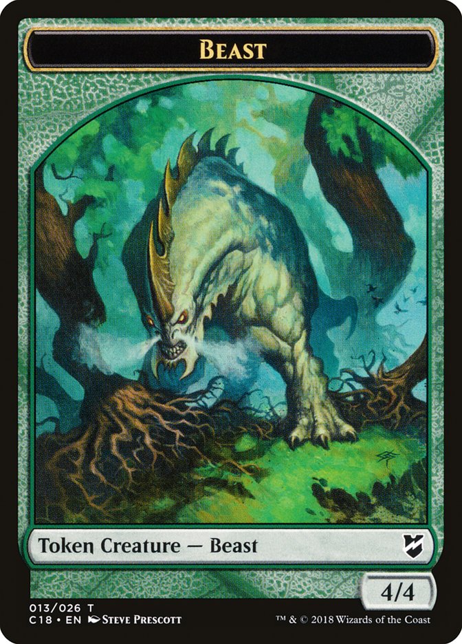 Beast (013/026) [Commander 2018 Tokens] | Empire Gaming NC