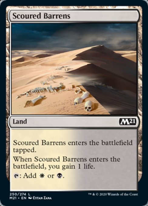 Scoured Barrens [Core Set 2021] | Empire Gaming NC