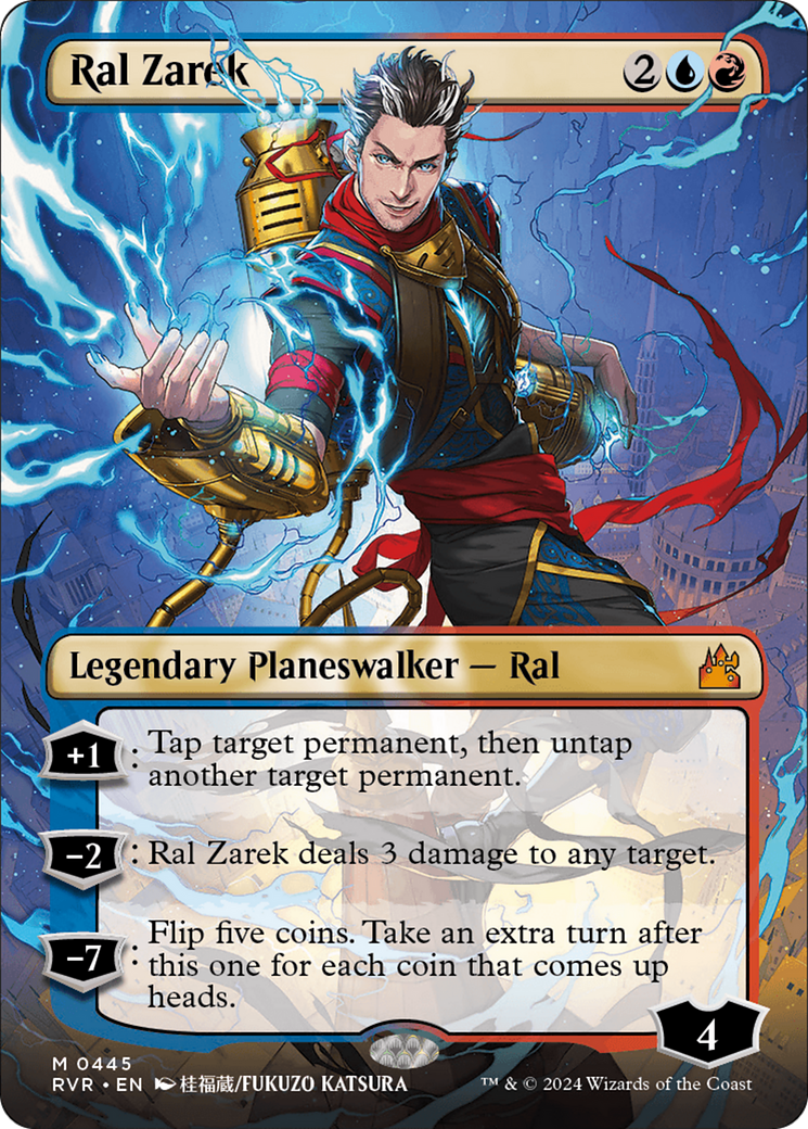 Ral Zarek (Anime Borderless) [Ravnica Remastered] | Empire Gaming NC