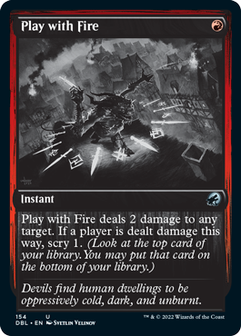 Play with Fire [Innistrad: Double Feature] | Empire Gaming NC
