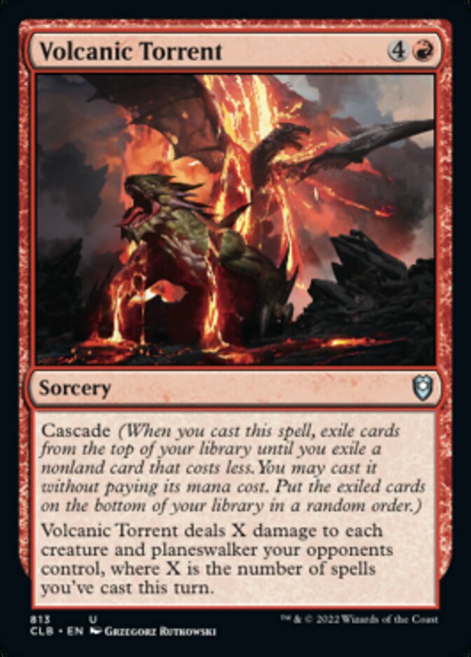 Volcanic Torrent [Commander Legends: Battle for Baldur's Gate] | Empire Gaming NC
