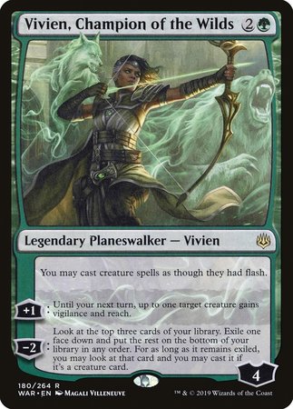 Vivien, Champion of the Wilds [War of the Spark] | Empire Gaming NC