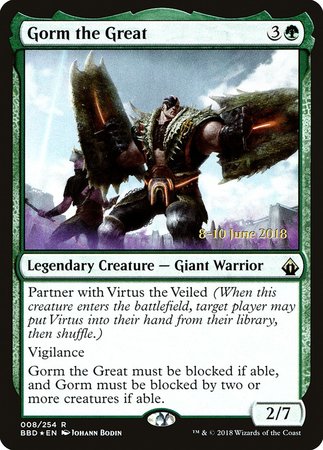 Gorm the Great [Battlebond Promos] | Empire Gaming NC