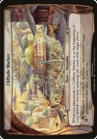 Cliffside Market (Planechase Anthology) [Planechase Anthology Planes] | Empire Gaming NC