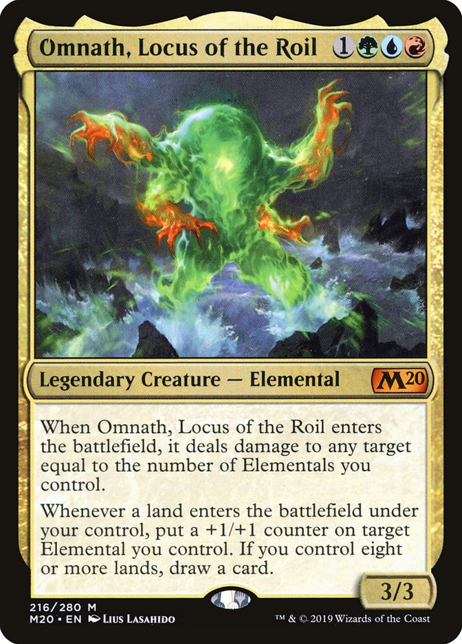 Omnath, Locus of the Roil [Core Set 2020] | Empire Gaming NC