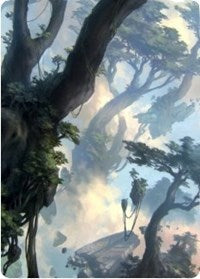 Forest 1 Art Card [Zendikar Rising Art Series] | Empire Gaming NC