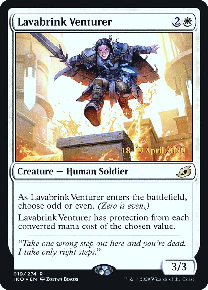 Lavabrink Venturer  [Ikoria: Lair of Behemoths Prerelease Promos] | Empire Gaming NC