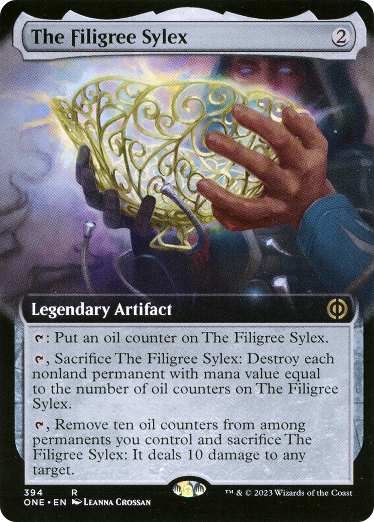 The Filigree Sylex (Extended Art) [Phyrexia: All Will Be One] | Empire Gaming NC