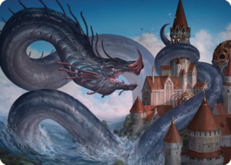Tolarian Terror Art Card [Dominaria United Art Series] | Empire Gaming NC