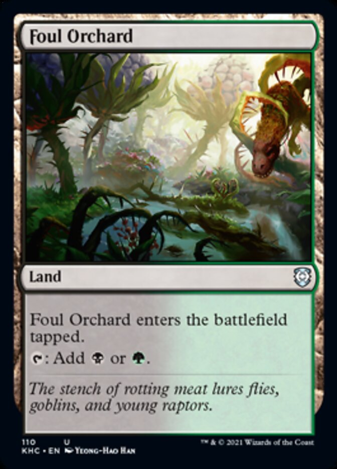 Foul Orchard [Kaldheim Commander] | Empire Gaming NC