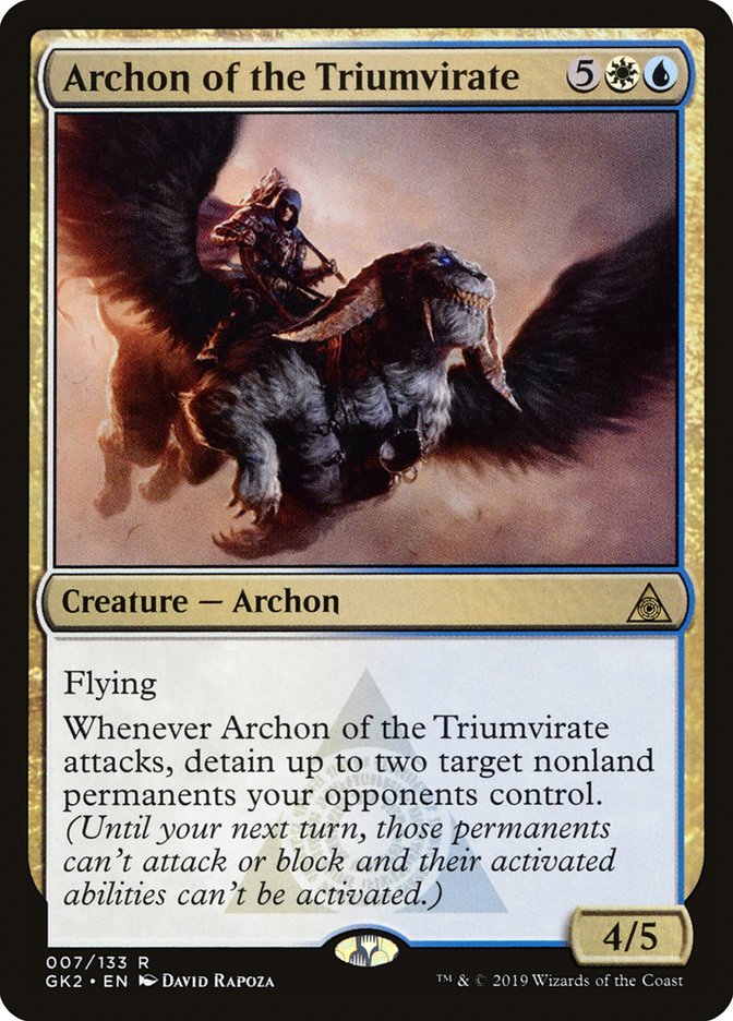 Archon of the Triumvirate [Ravnica Allegiance Guild Kit] | Empire Gaming NC