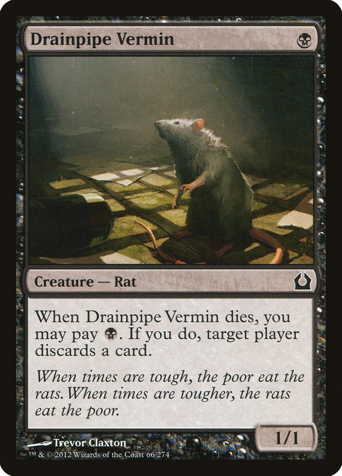 Drainpipe Vermin [Return to Ravnica] | Empire Gaming NC