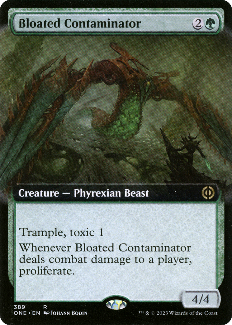 Bloated Contaminator (Extended Art) [Phyrexia: All Will Be One] | Empire Gaming NC