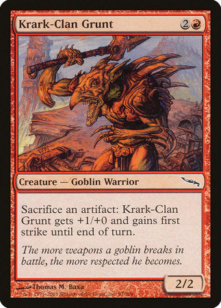 Krark-Clan Grunt [Mirrodin] | Empire Gaming NC