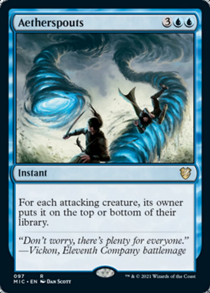 Aetherspouts [Innistrad: Midnight Hunt Commander] | Empire Gaming NC