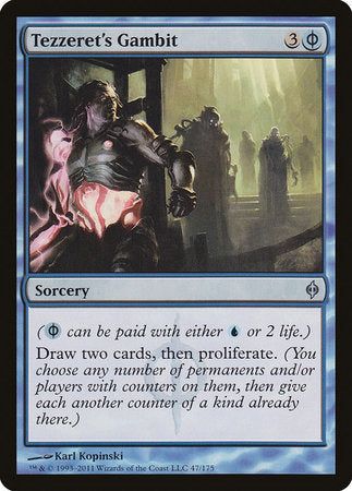 Tezzeret's Gambit [New Phyrexia] | Empire Gaming NC