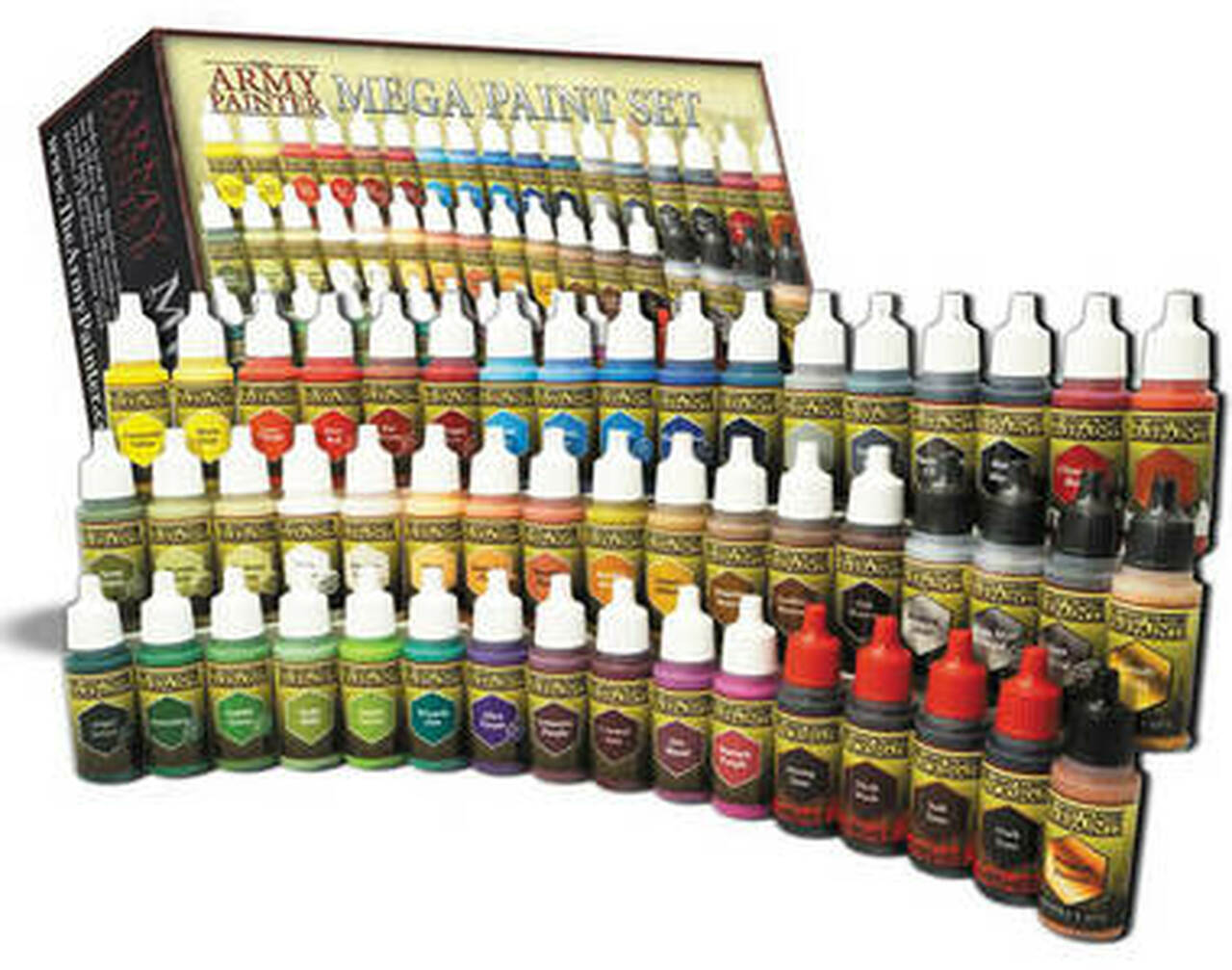 THE ARMY PAINTER: WARPAINTS - MEGA PAINT SET | Empire Gaming NC