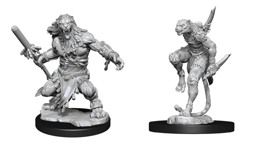 Magic the Gathering D&D Unpainted Mini - Wild Nacatls | Empire Gaming NC