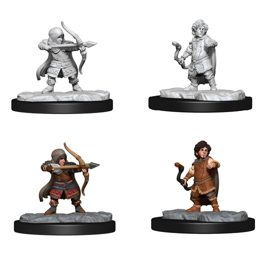 Critical Role Unpainted Minis: LOTUSDEN HALFLING RANGER MALE | Empire Gaming NC