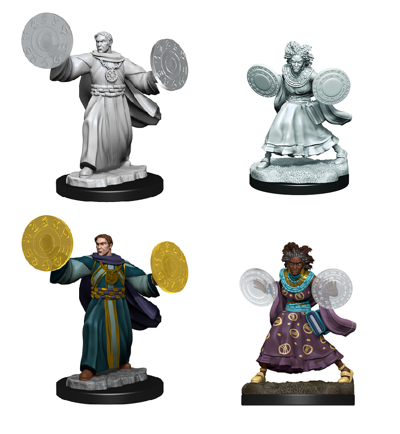 Critical Role Unpainted Minis: GRAVITURGY/CHRONURGY FEMALE | Empire Gaming NC