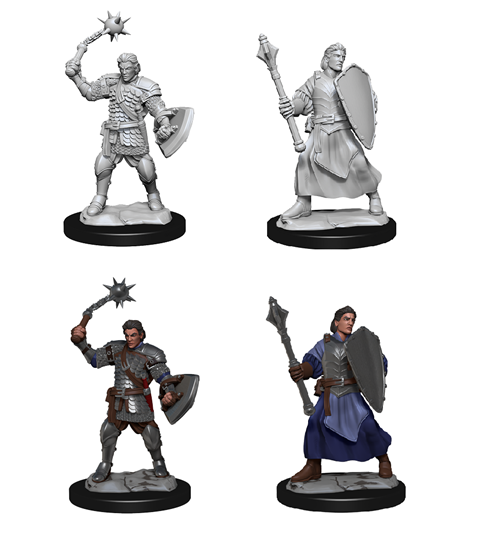 Critical Role Unpainted Minis: HUMAN CLOVIS CONCORD MALE | Empire Gaming NC