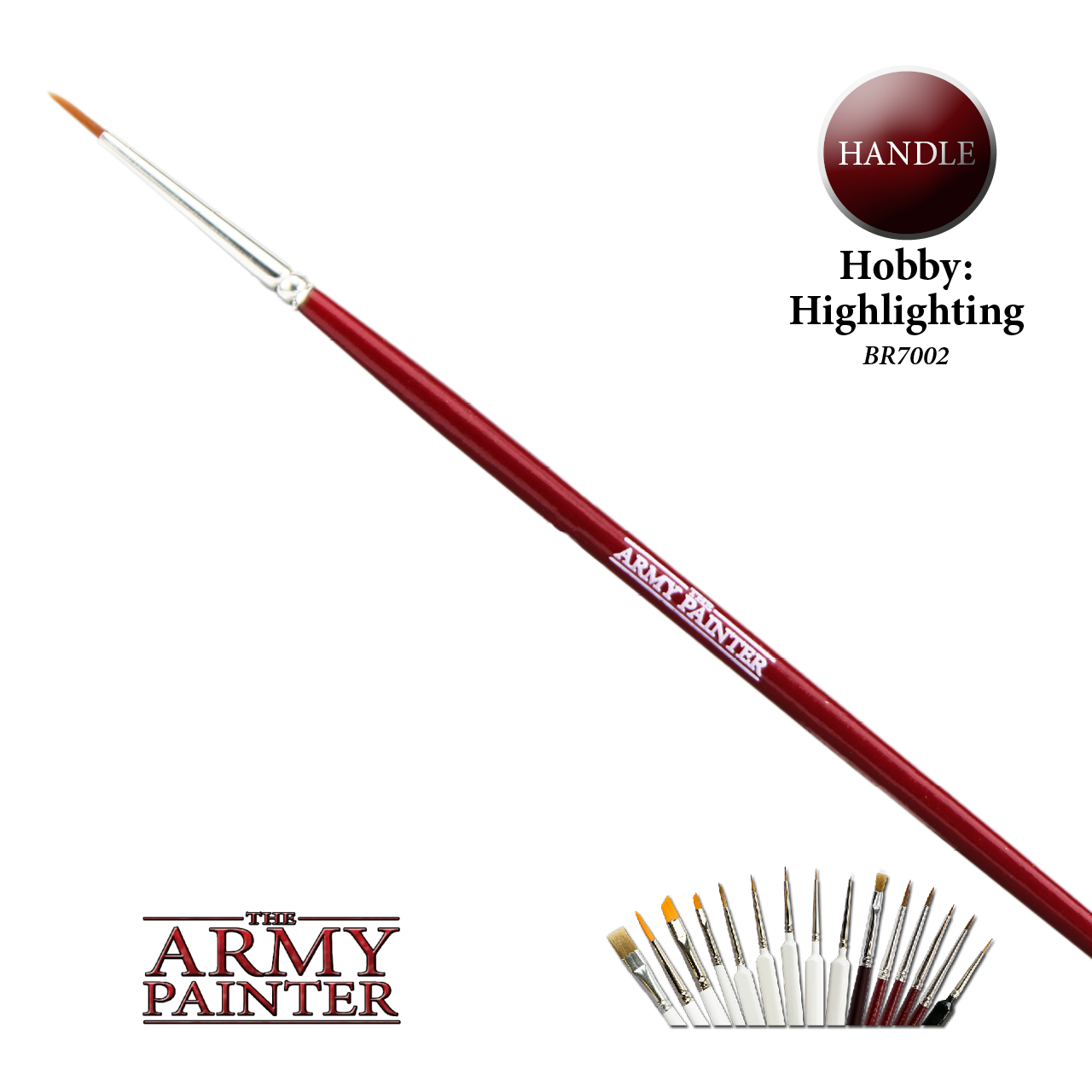 The Army Painter BR7002 Hobby Highlighting Paint Brush 1st Class Post | Empire Gaming NC