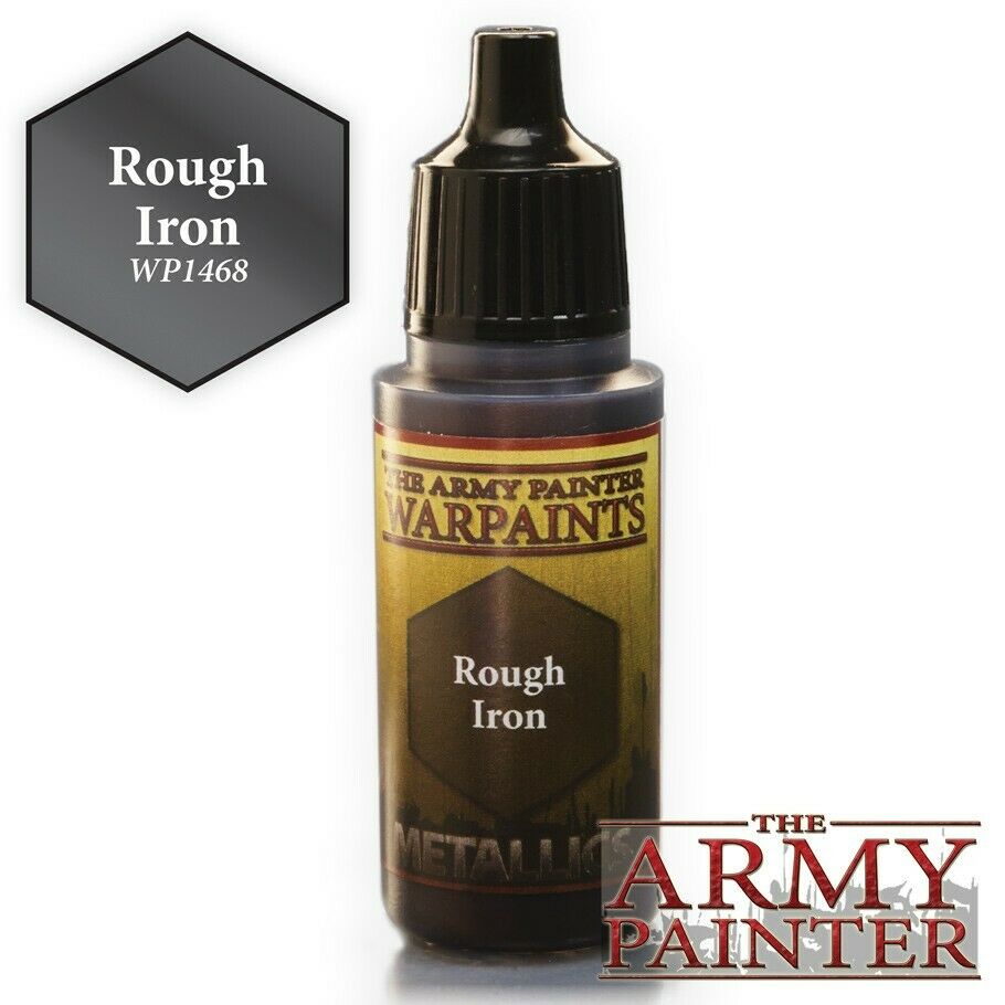 Army Painter Warpaints Brush-On Rough Iron 0.6 oz / 18ml | Empire Gaming NC