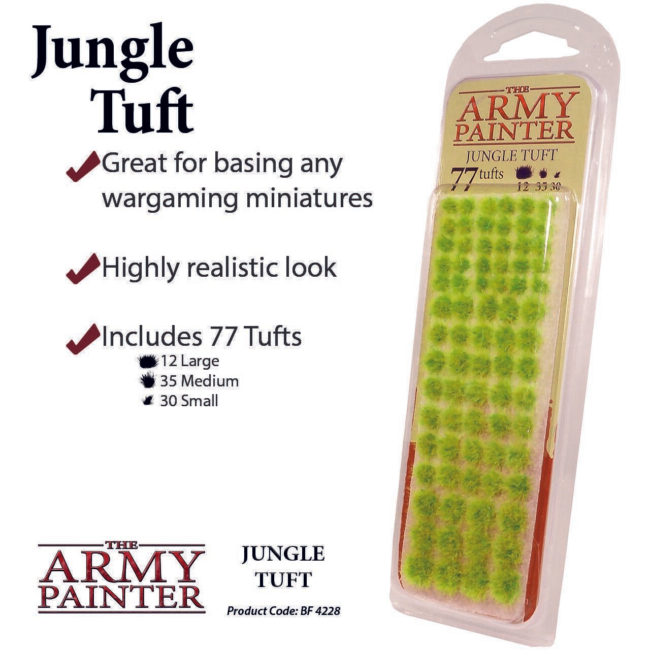 The Army Painter Battlefields Tuft Jungle Tufts | Empire Gaming NC