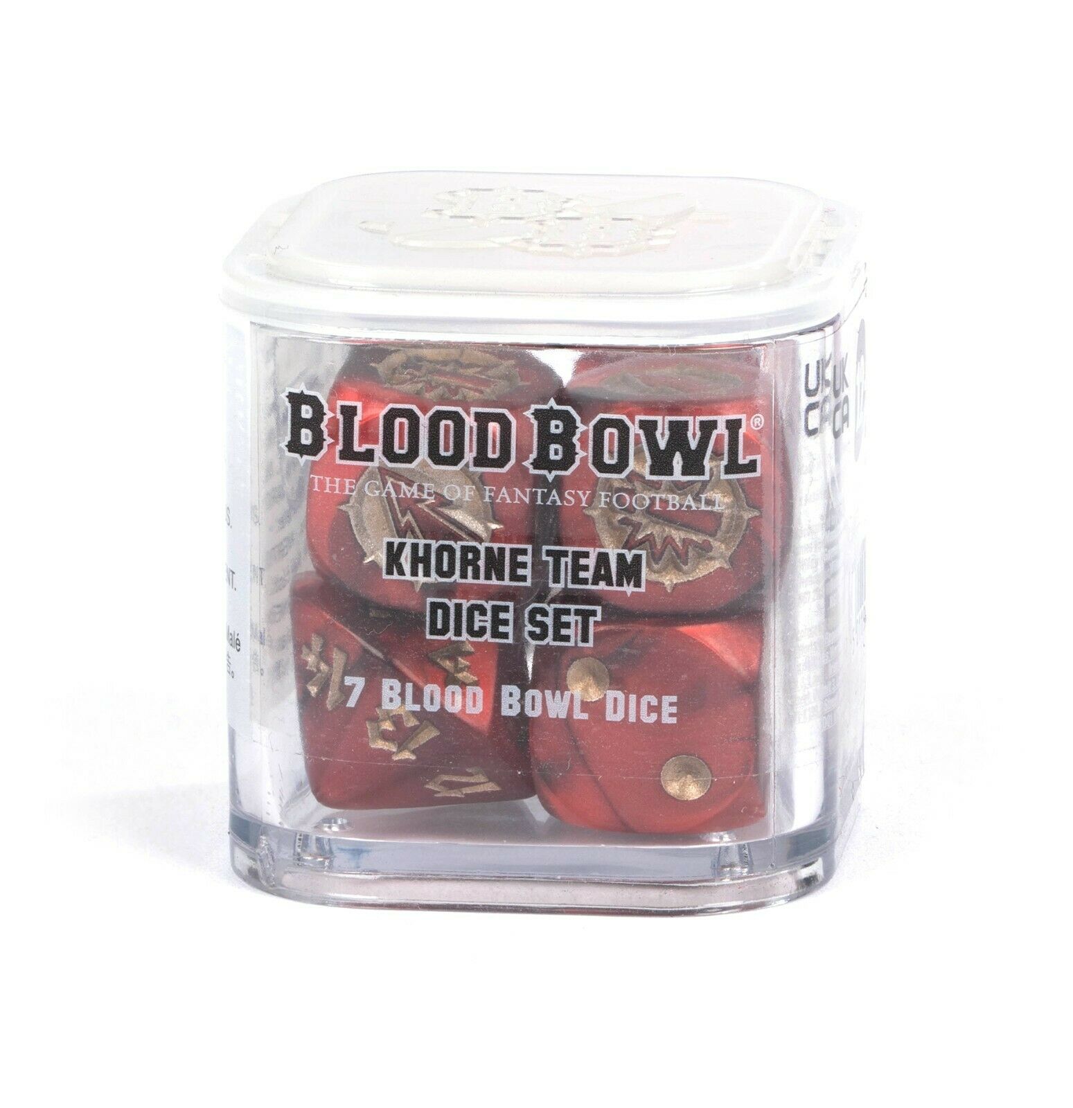 Dice Pack Khorne Team Blood Bowl Warhammer AOS Age of Sigmar | Empire Gaming NC
