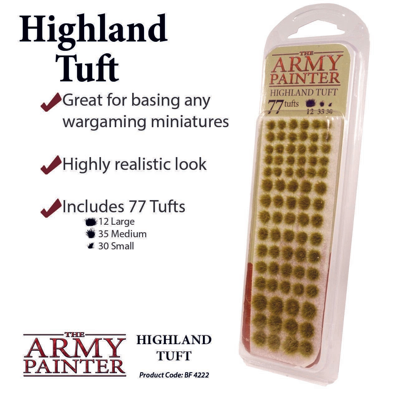 The Army Painter Battlefields Tuft Highland Tufts | Empire Gaming NC