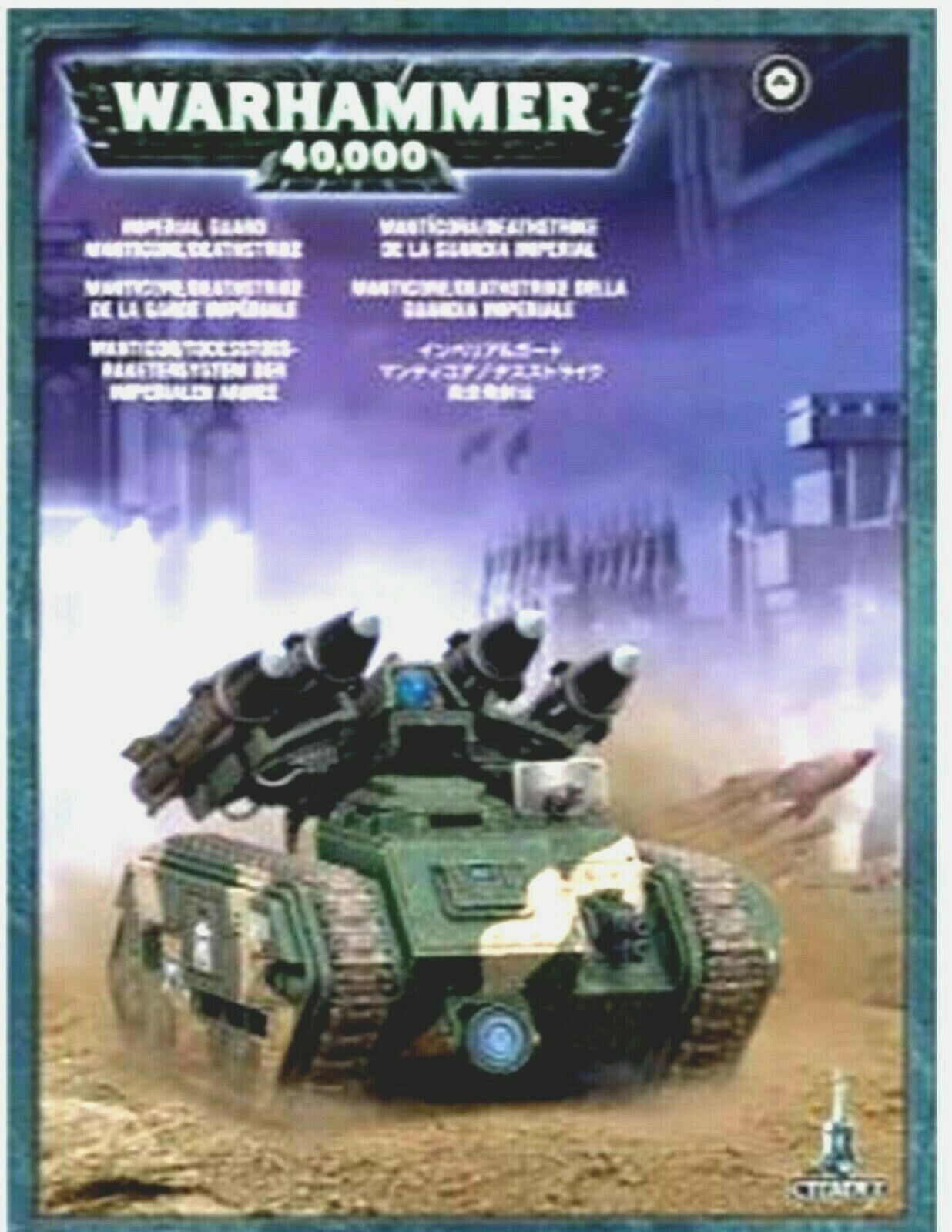 Manticore or Deathstrike Tank Astra Militarum Warhammer 40K | Empire Gaming NC