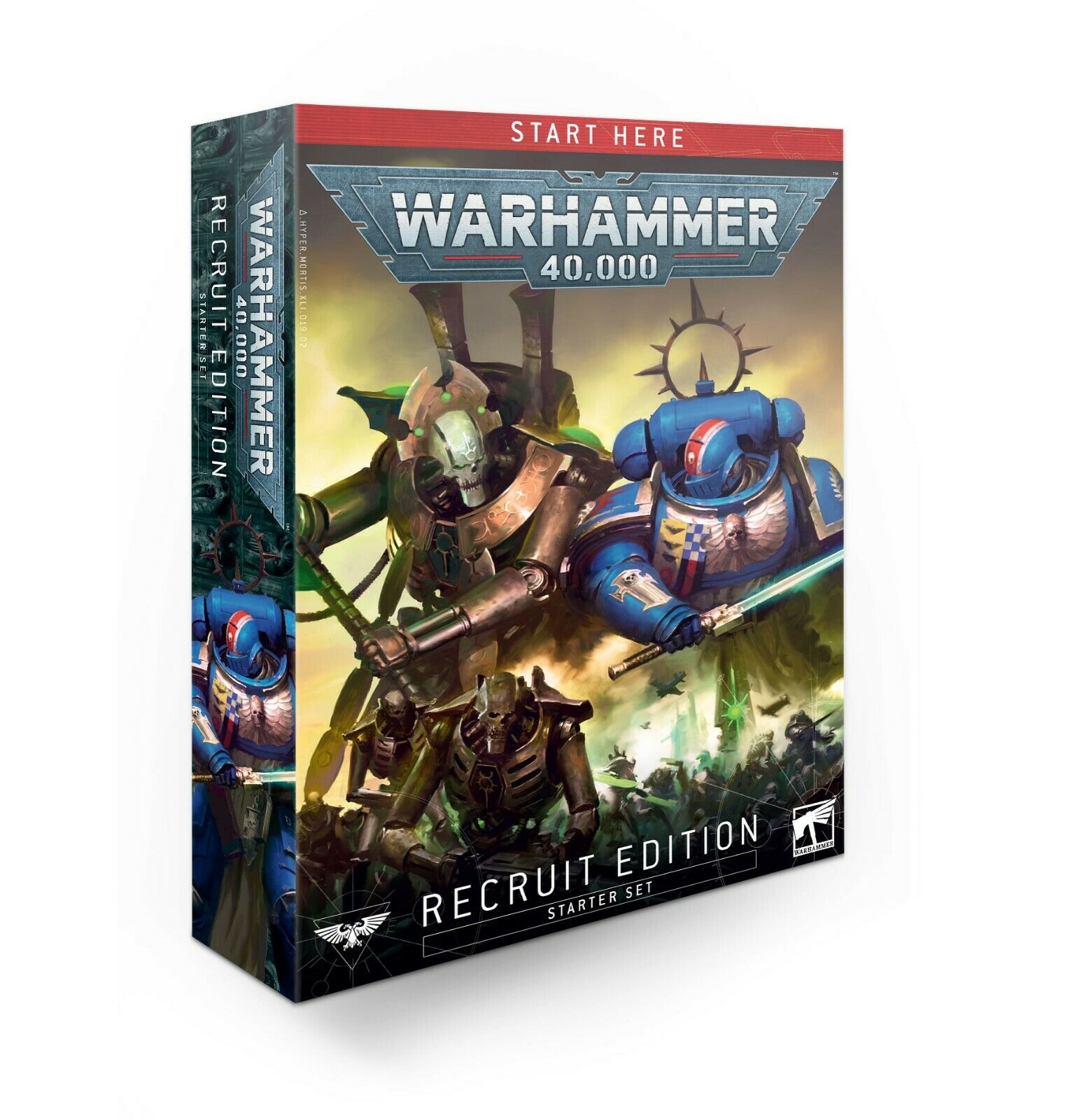 Recruit Edition Starter Set Space Marines & Necrons Warhammer 40K NIB | Empire Gaming NC