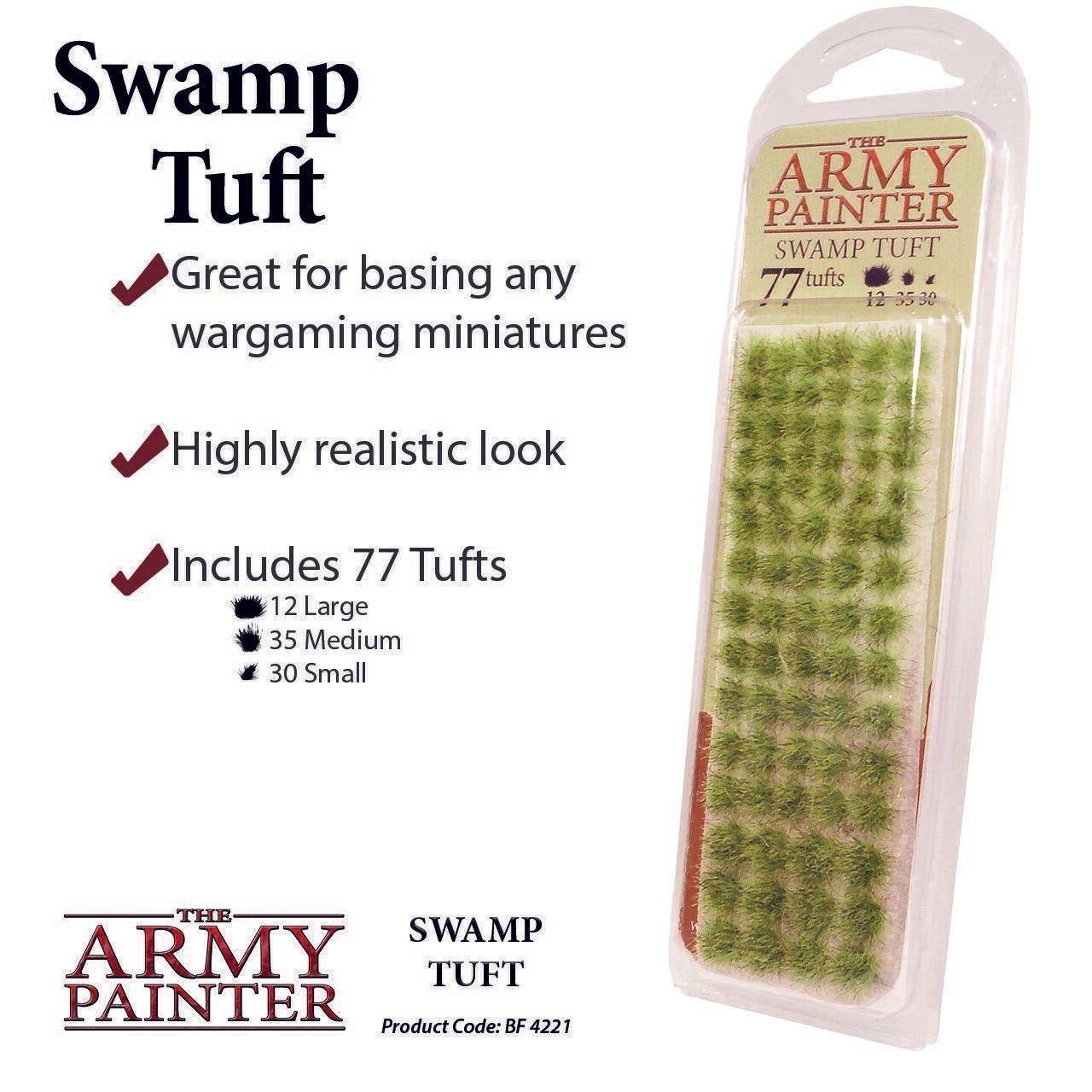 The Army Painter Battlefields Tuft Swamp Tufts | Empire Gaming NC