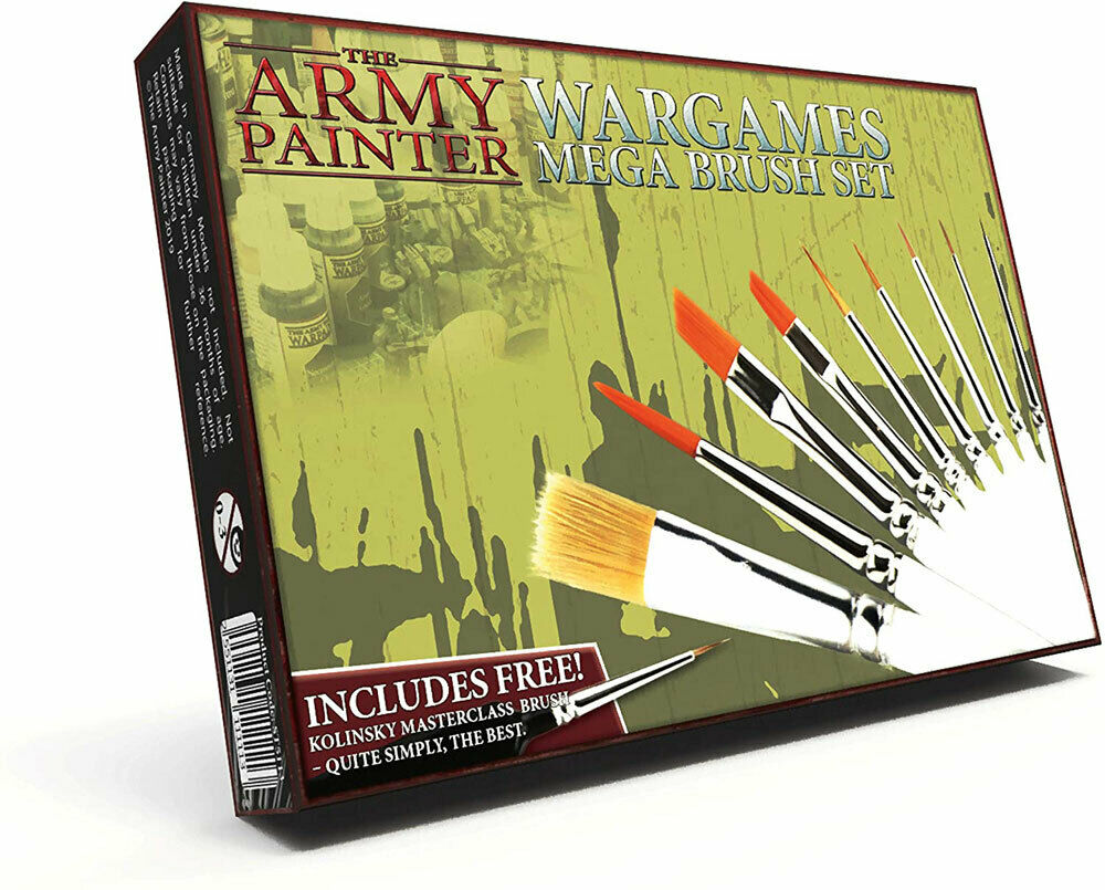 The Army Painter Hobby Starter: Mega Paint Brush Set | Empire Gaming NC