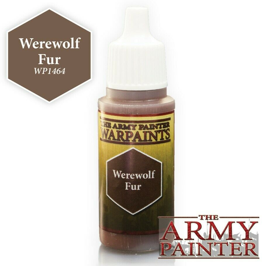 Army Painter Warpaints Brush-On Werewolf Fur 0.6 oz / 18ml | Empire Gaming NC