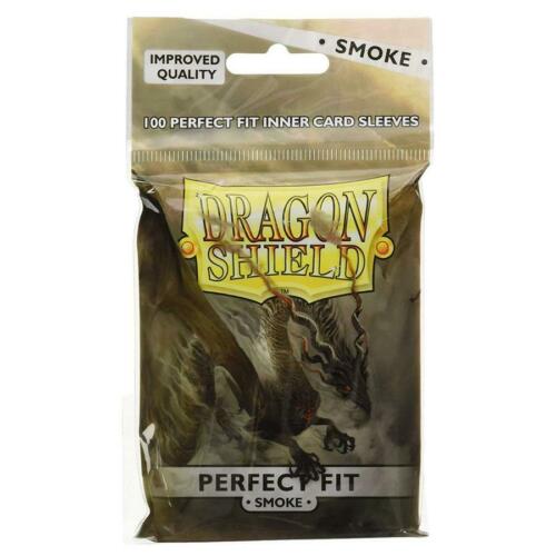 Dragon Shields: Perfect Fit Sleeves 100 Smoke | Empire Gaming NC