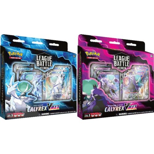 Pokemon Ice Rider / Shadow Rider Calyrex VMAX League Battle Deck | Empire Gaming NC