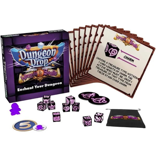 Dungeon Drop: Wizards & Spells Expansion | Empire Gaming NC