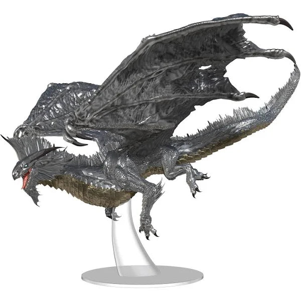 Icons of The Realms: Adult Silver Dragon | Empire Gaming NC