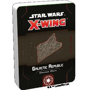 Star Wars X-Wing 2nd Edition Galactic Republic Damage Deck | Empire Gaming NC